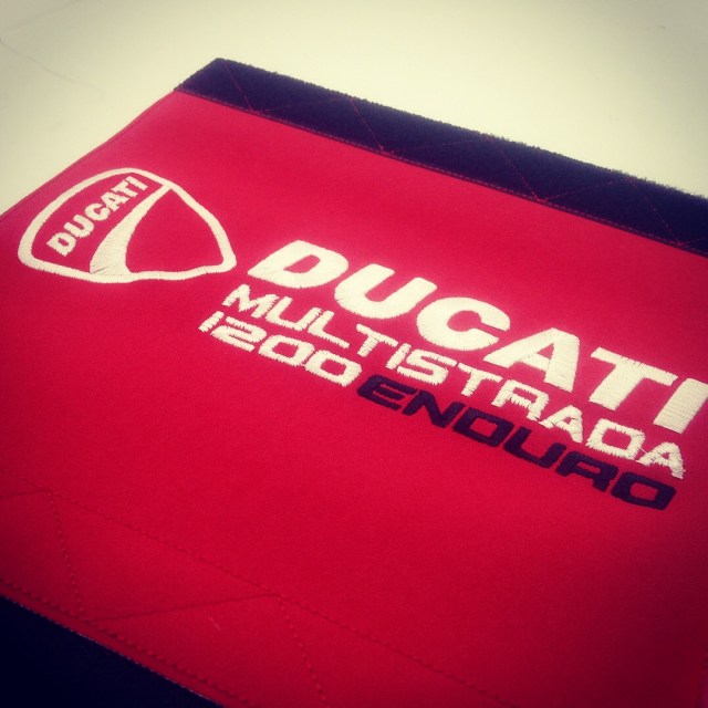 Fork Cover for Ducati Multistrada 1200 Enduro-red1