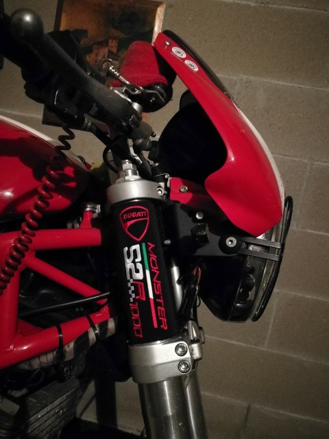 fork cover Ducati Monster s4 1000